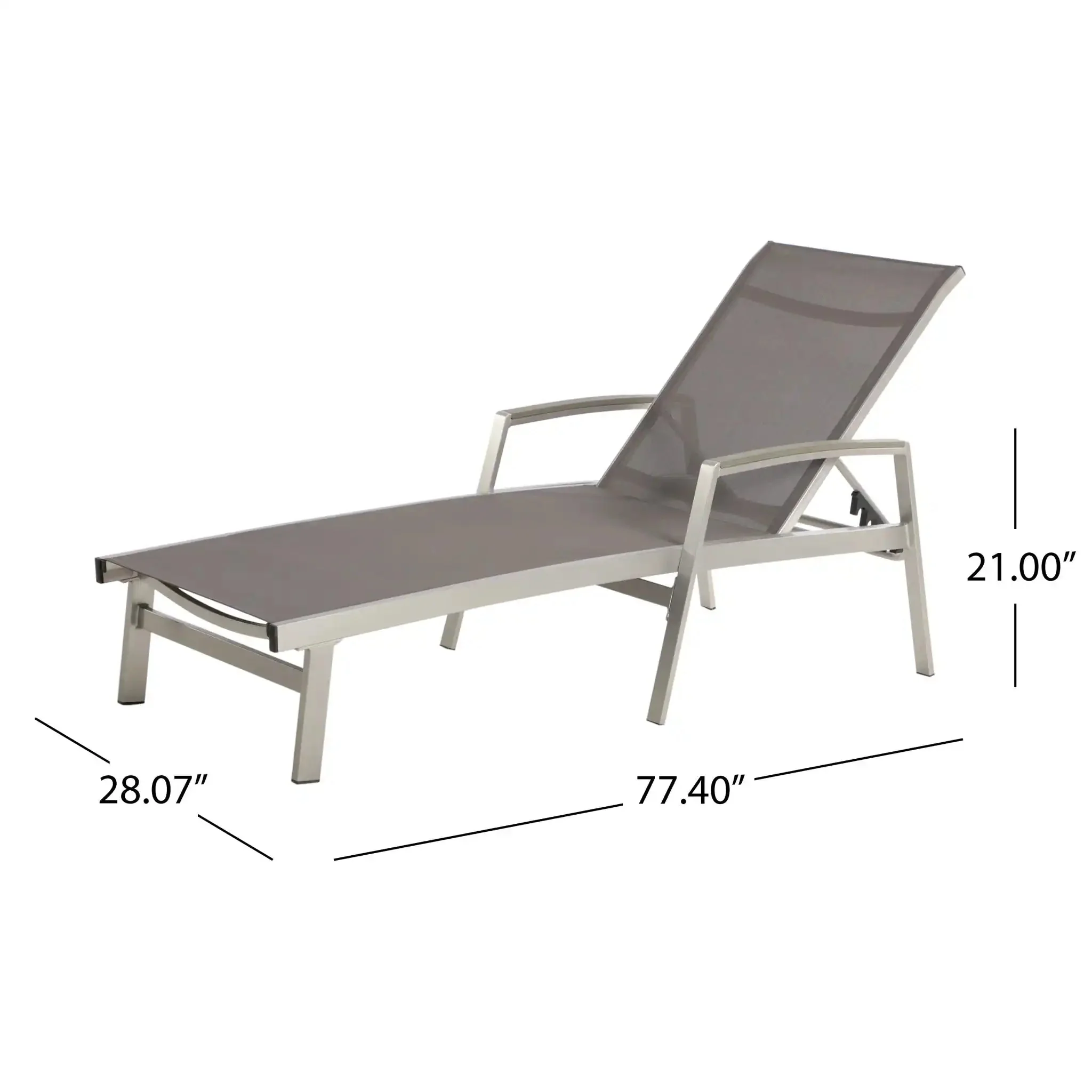 Oxton - Chaise Lounge Stylish Outdoor Seating - Image 4