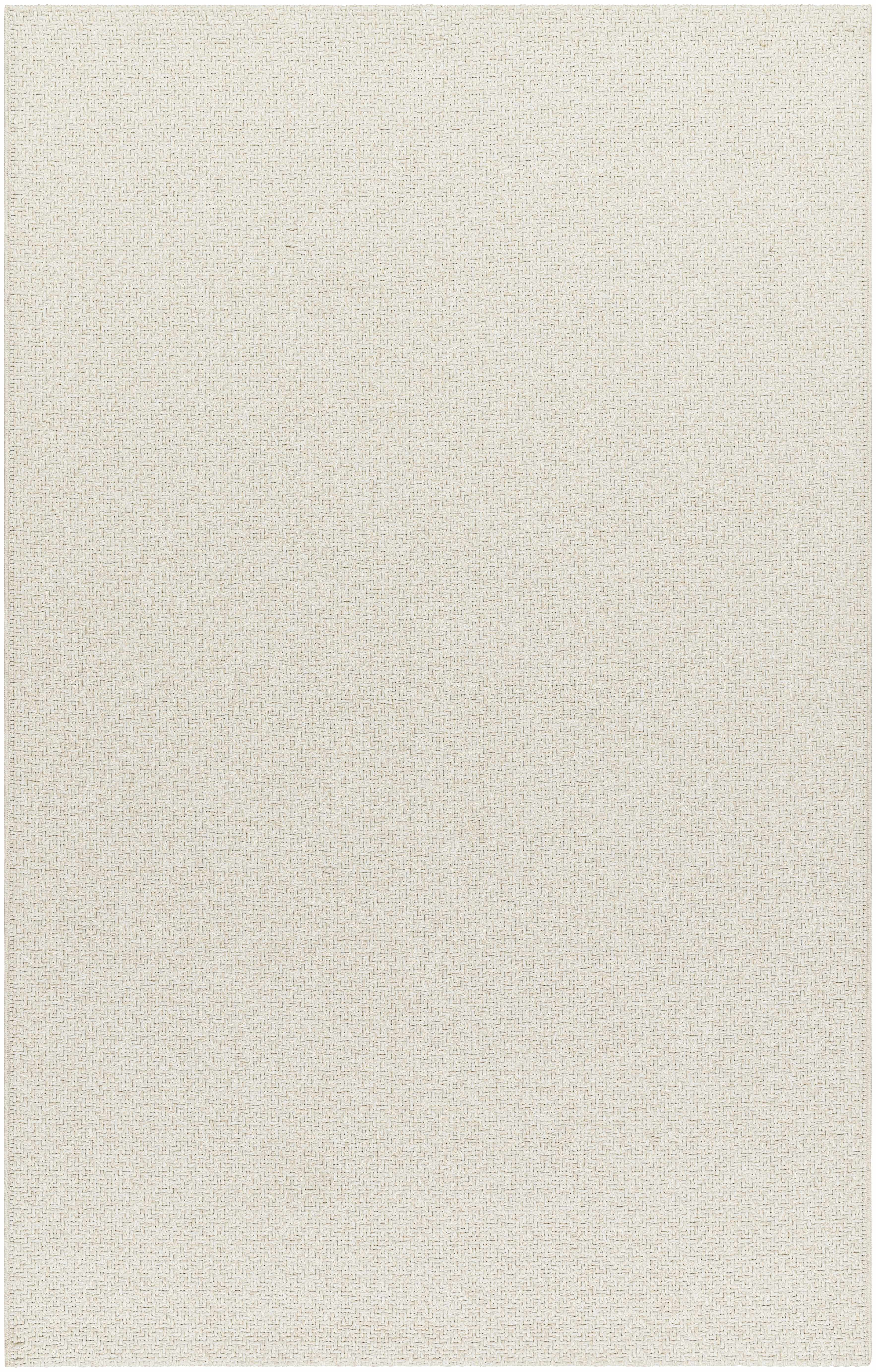 Ozzie Textured Ivory Area Rug