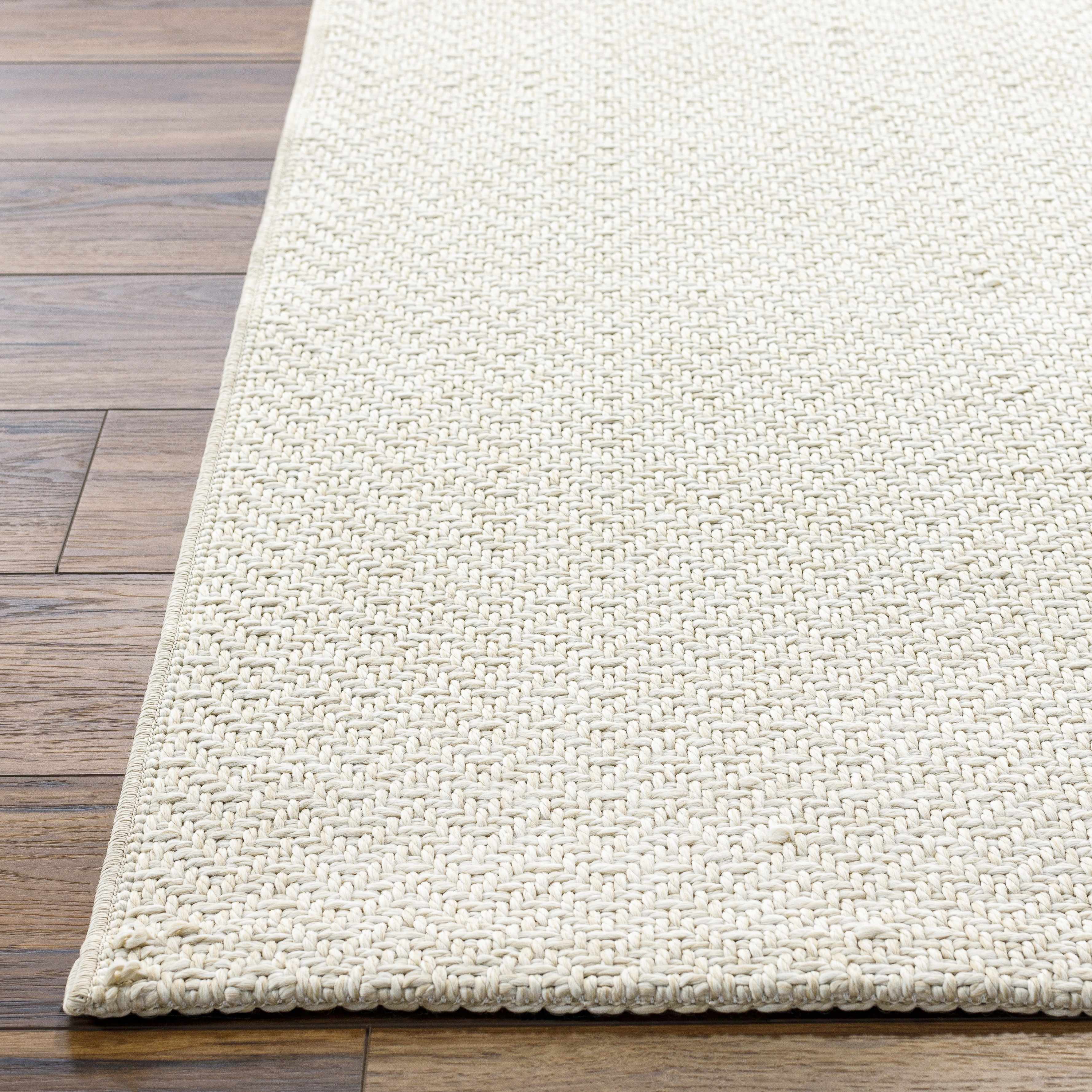 Ozzie Textured Ivory Area Rug - Image 3
