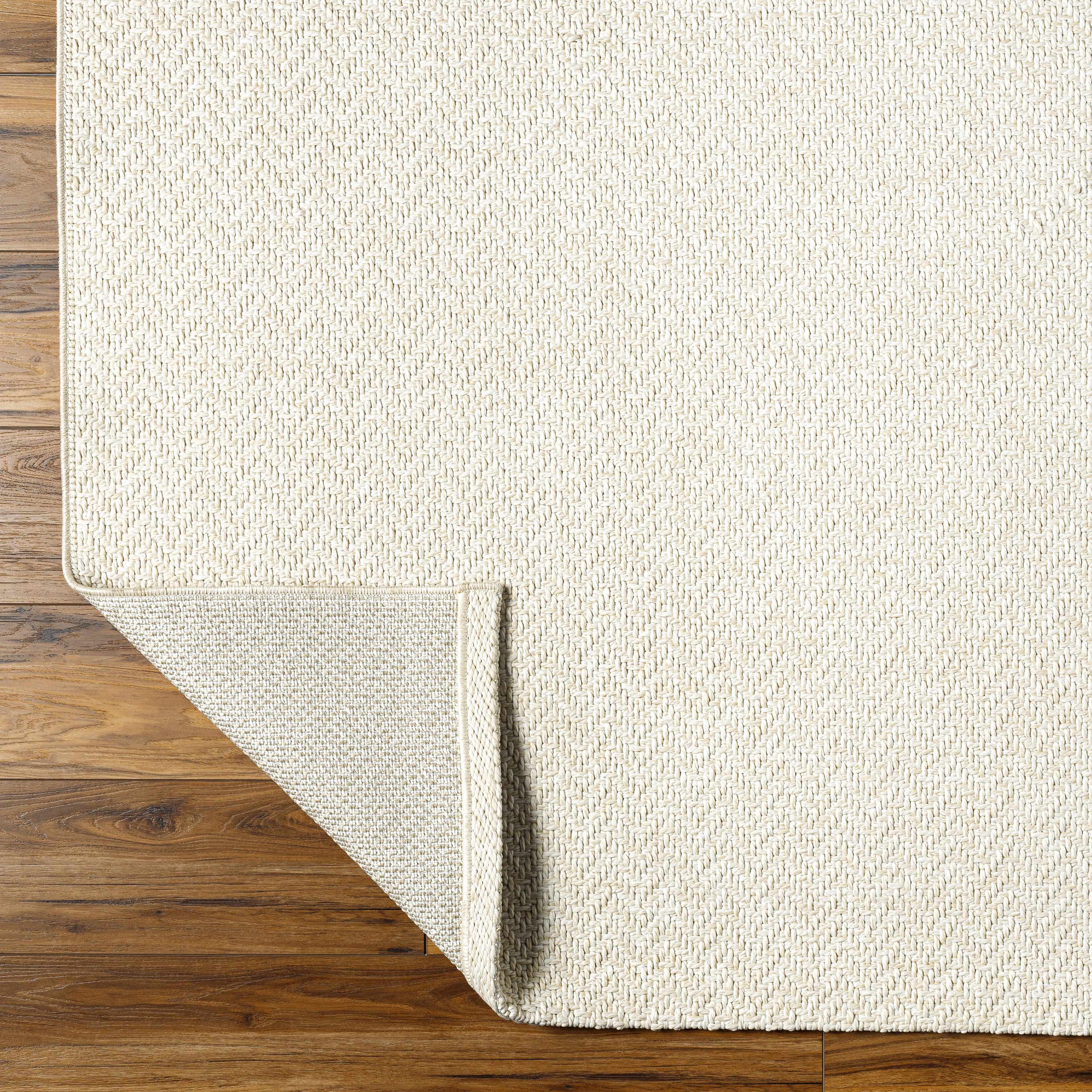 Ozzie Textured Ivory Area Rug - Image 4