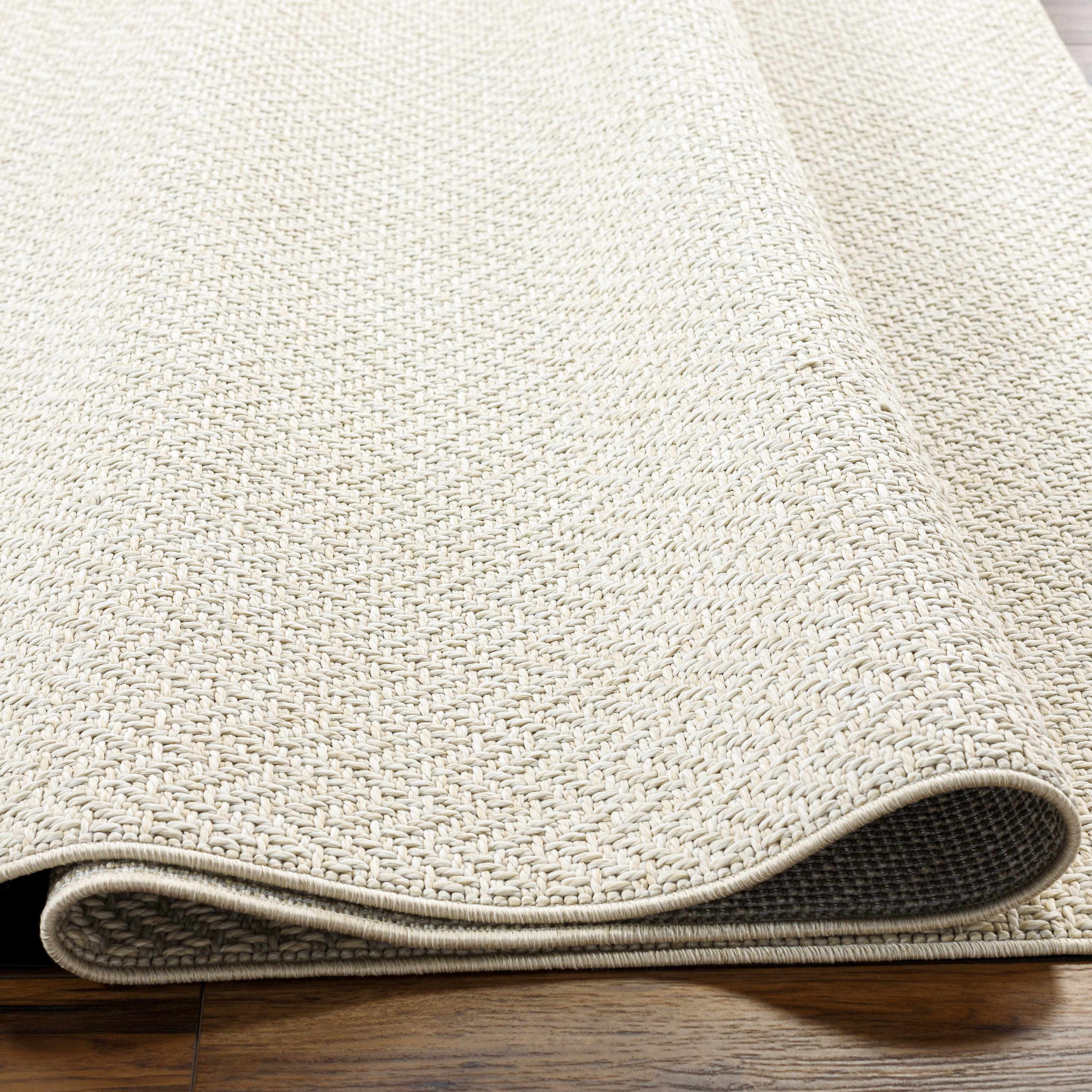 Ozzie Textured Ivory Area Rug - Image 5