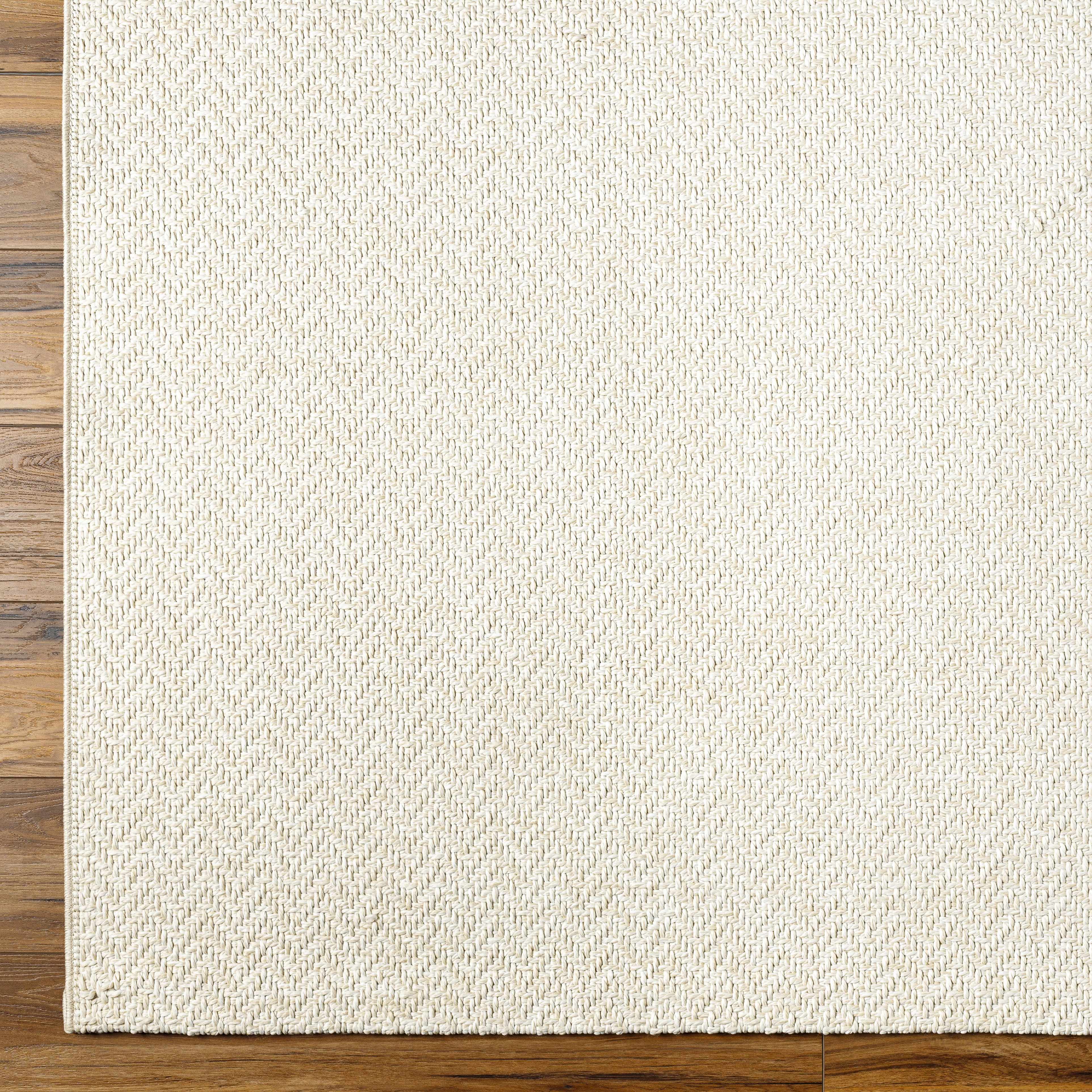 Ozzie Textured Ivory Area Rug - Image 6