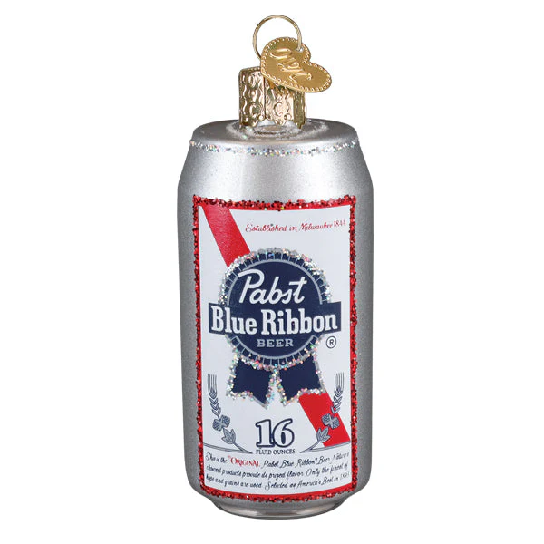 Pabst Blue Ribbon Beer Can Ornament - Image 3
