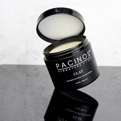 Pacinos Matte Clay 4oz - Strong Hold Texturizing Hair Clay - Image 4