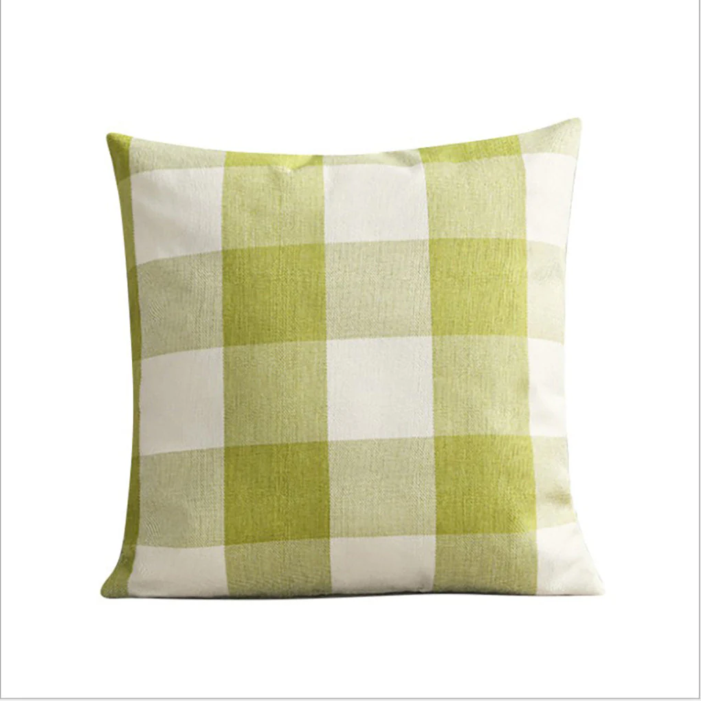 Pack of 1 buffalo-check throw pillow (cover and insert) size 18"x18 with 450g insert - Image 25
