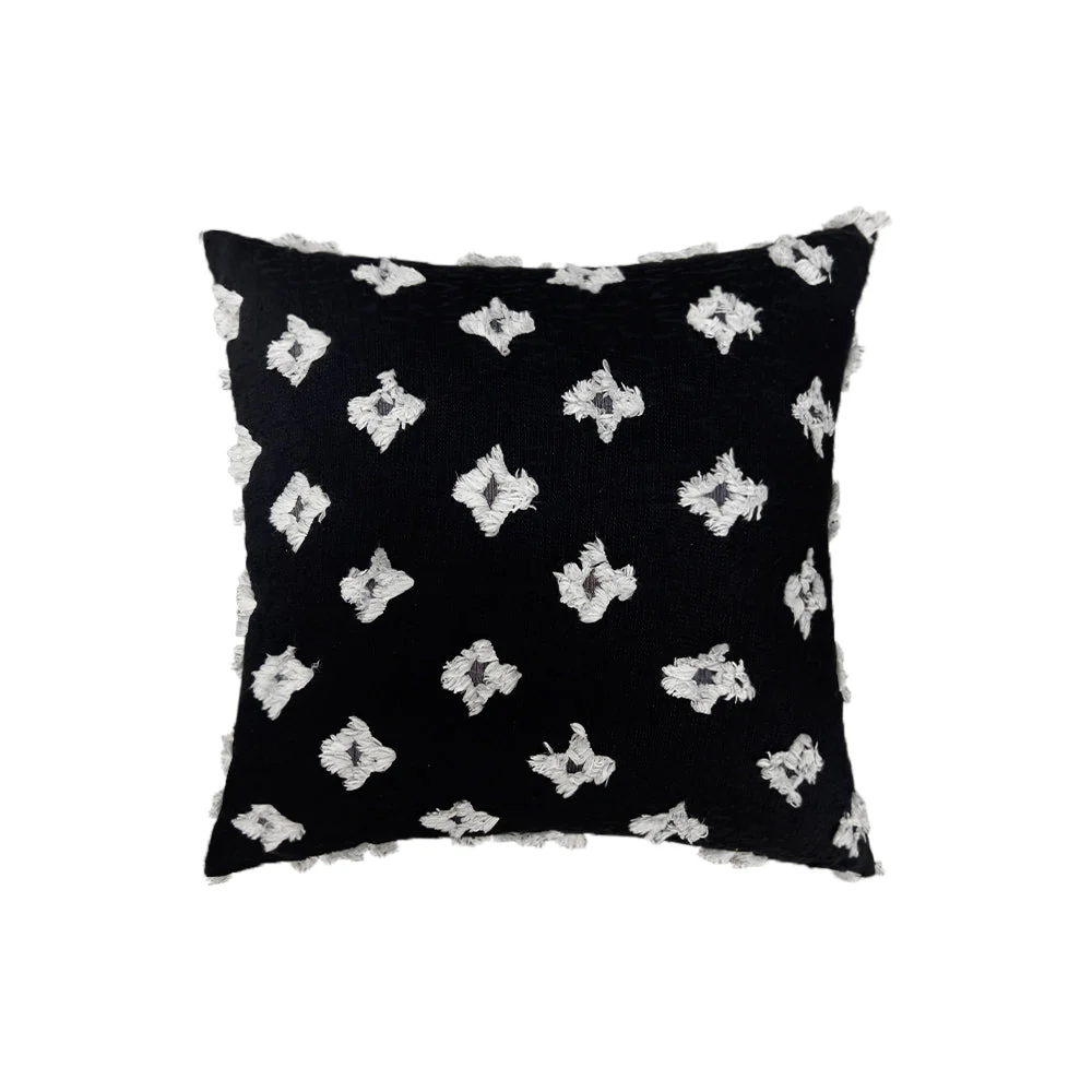 Pack of 1 Flower Tufted Pillow Embroidered Daisy flower 3 size options pack of 1 throw pillow - Image 12