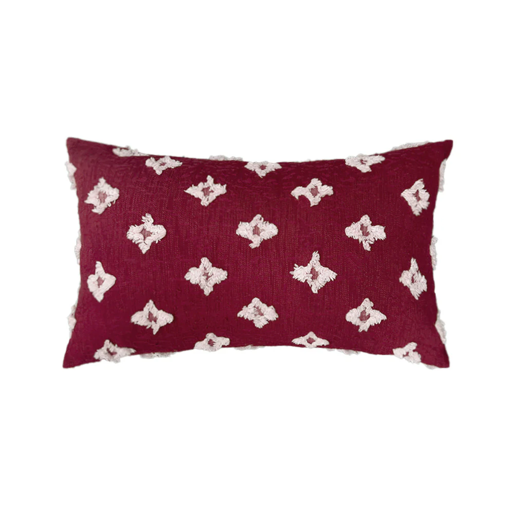 Pack of 1 Flower Tufted Pillow Embroidered Daisy flower 3 size options pack of 1 throw pillow - Image 16