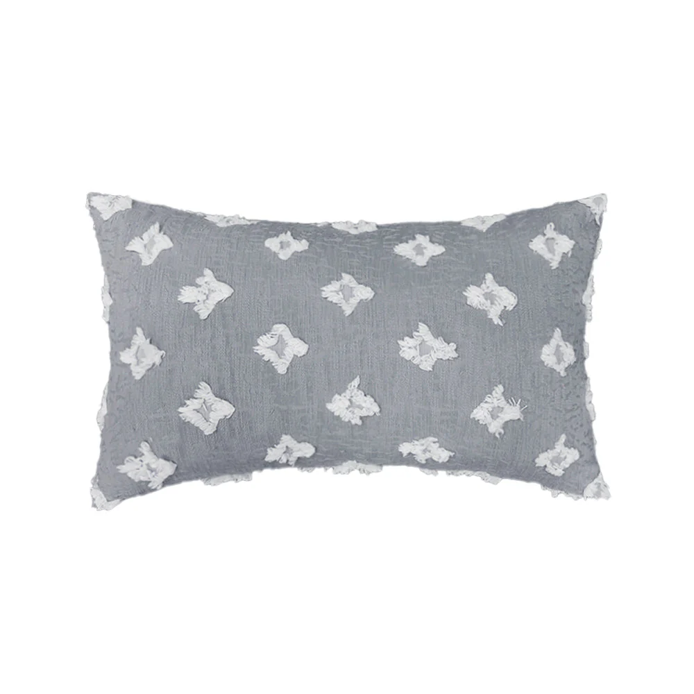 Pack of 1 Flower Tufted Pillow Embroidered Daisy flower 3 size options pack of 1 throw pillow - Image 26