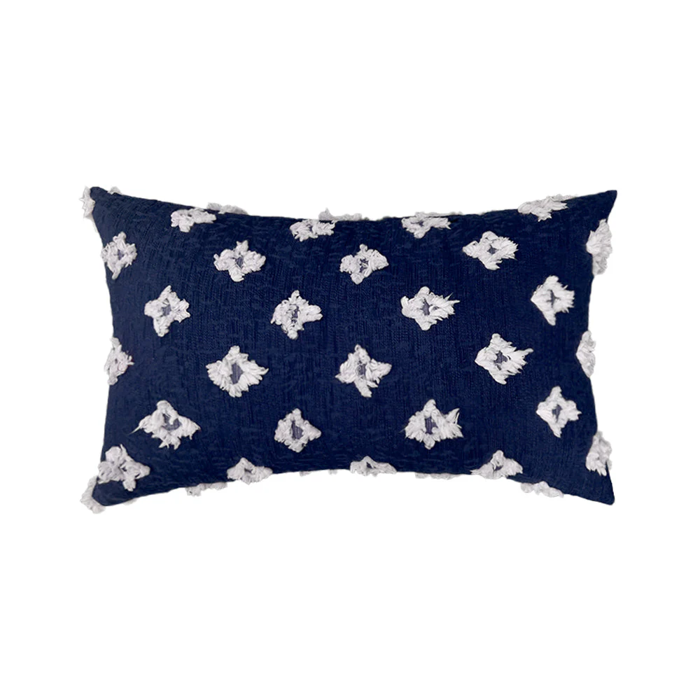 Pack of 1 Flower Tufted Pillow Embroidered Daisy flower 3 size options pack of 1 throw pillow - Image 28