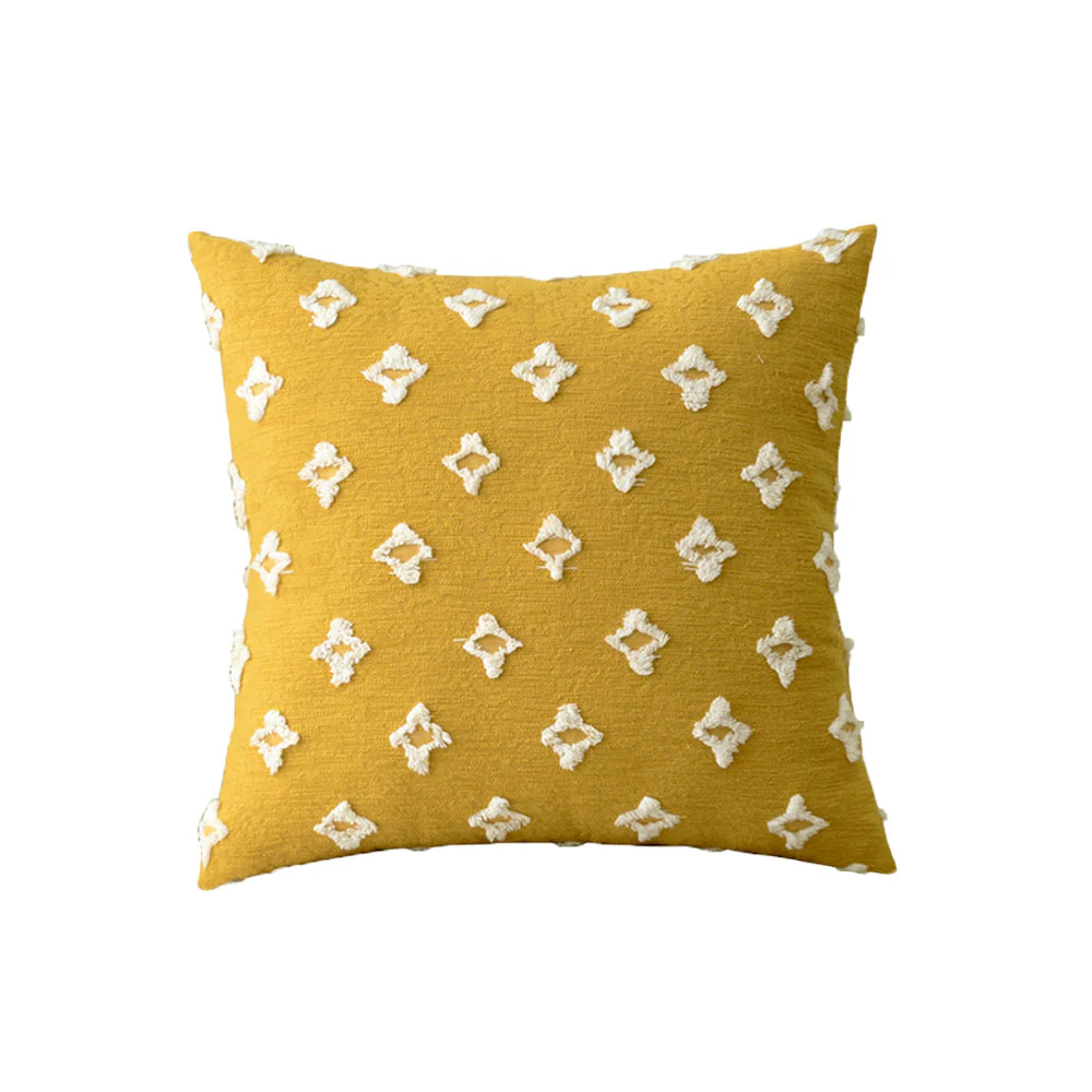 Pack of 1 Flower Tufted Pillow Embroidered Daisy flower 3 size options pack of 1 throw pillow - Image 7