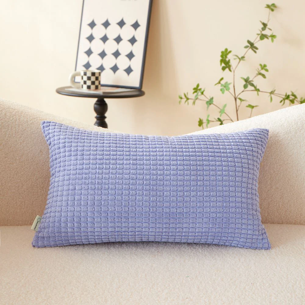 Pack of 1 Polyester Blend soft hand feeling Throw Pillow (With insert)  size 18"x18" or 12"x20" - Image 18