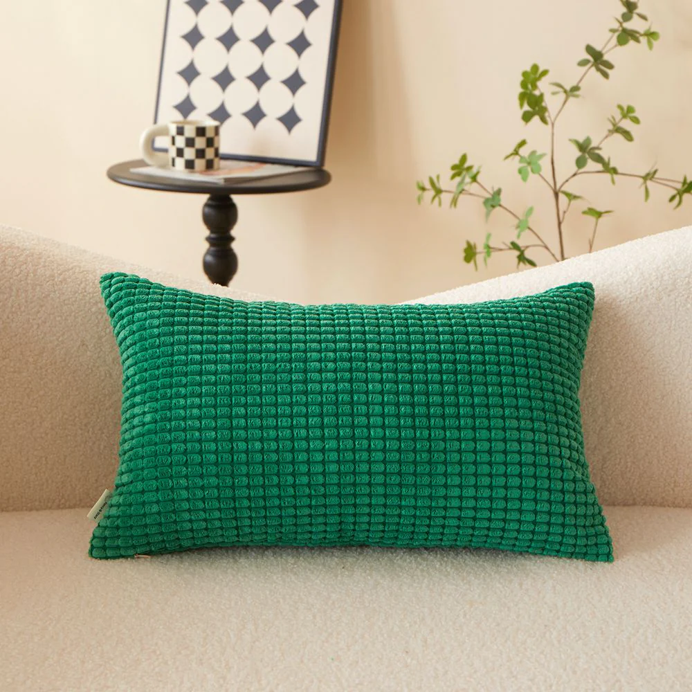 Pack of 1 Polyester Blend soft hand feeling Throw Pillow (With insert)  size 18"x18" or 12"x20" - Image 20