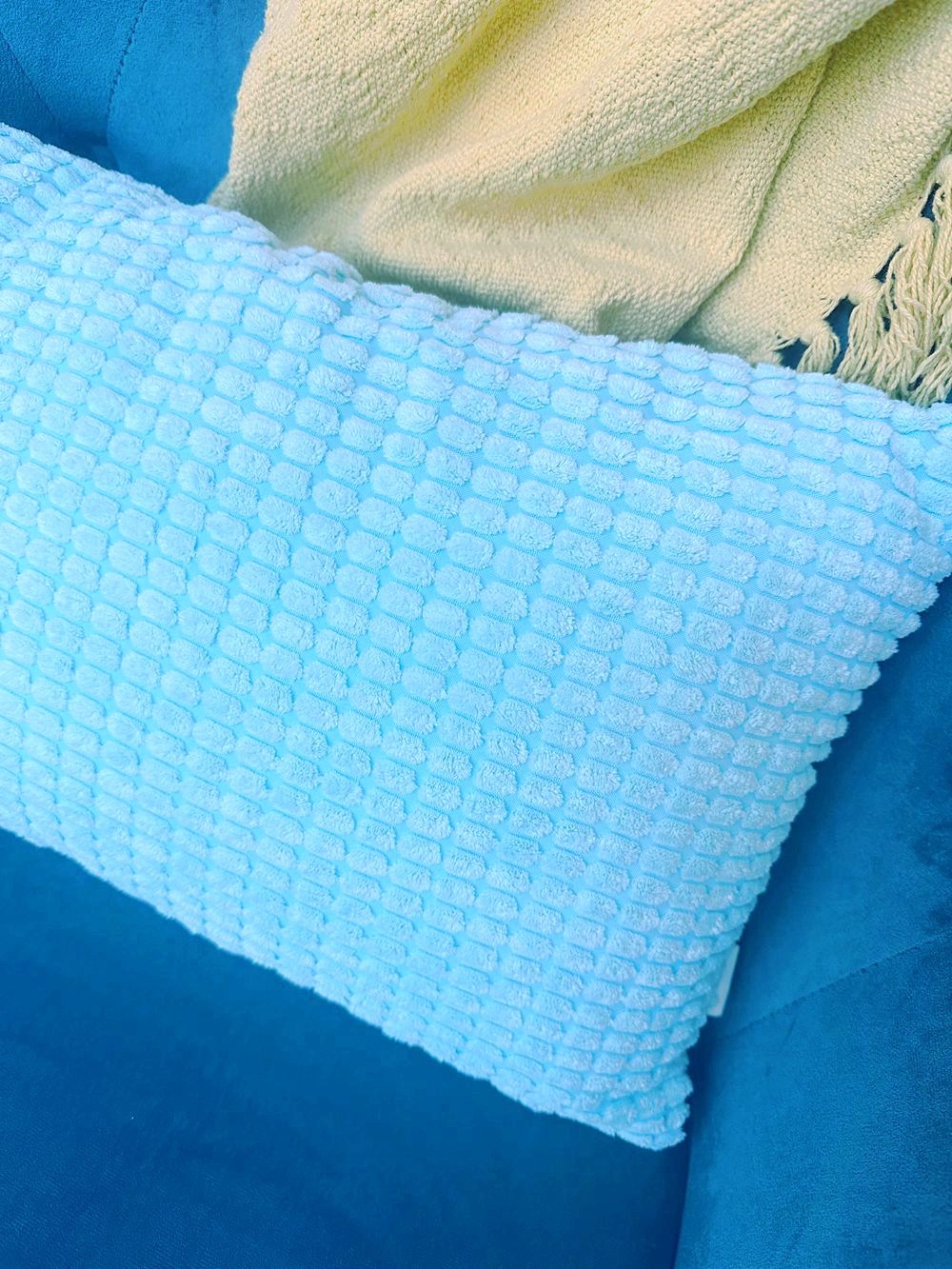 Pack of 1 Polyester Blend soft hand feeling Throw Pillow (With insert)  size 18"x18" or 12"x20" - Image 21