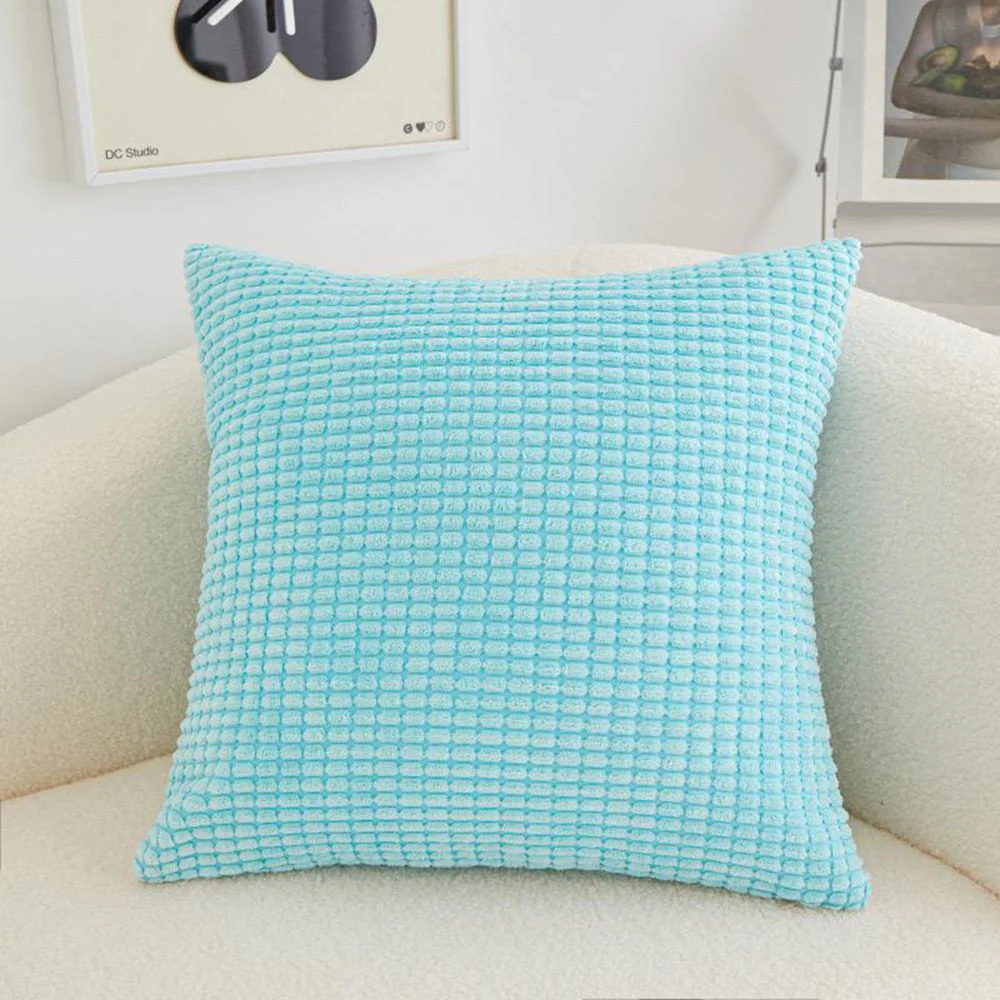 Pack of 1 Polyester Blend soft hand feeling Throw Pillow (With insert)  size 18"x18" or 12"x20" - Image 4