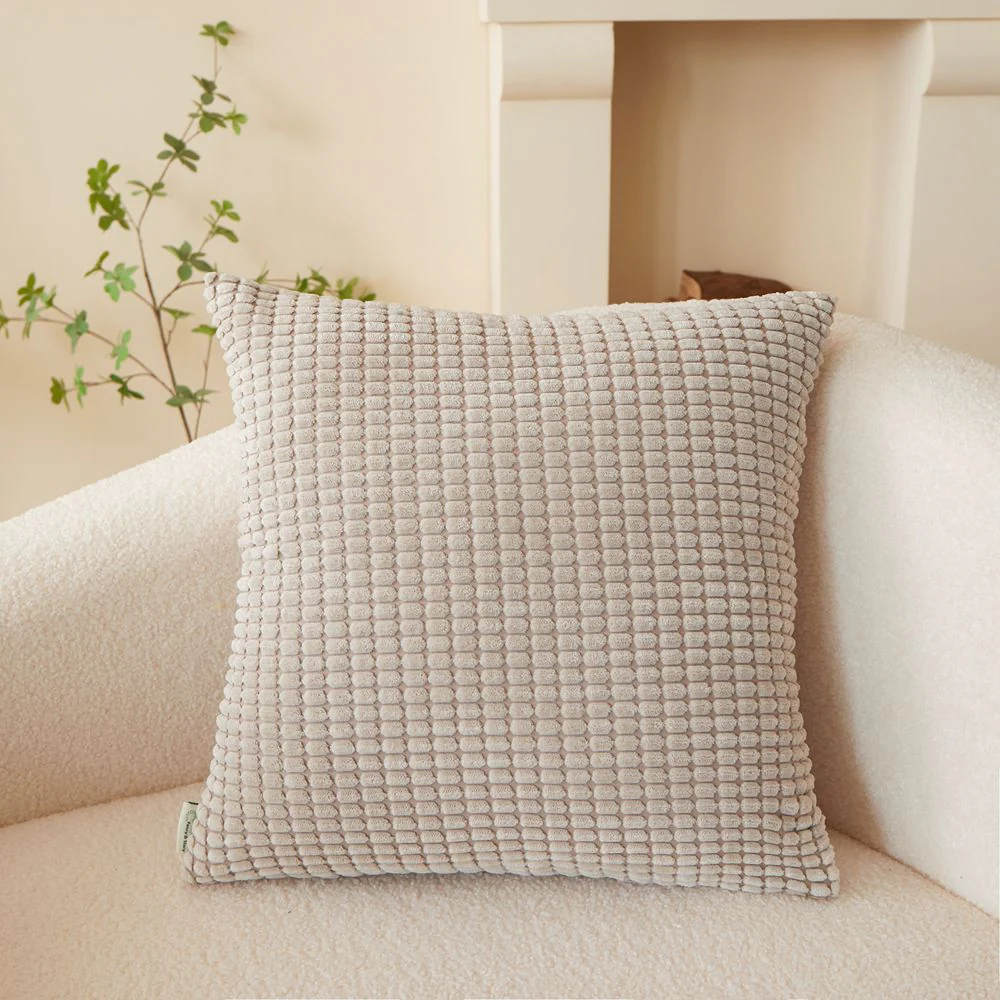 Pack of 1 Polyester Blend soft hand feeling Throw Pillow (With insert)  size 18"x18" or 12"x20" - Image 6