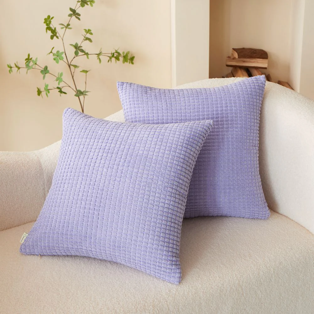 Pack of 1 Polyester Blend soft hand feeling Throw Pillow (With insert)  size 18"x18" or 12"x20" - Image 7