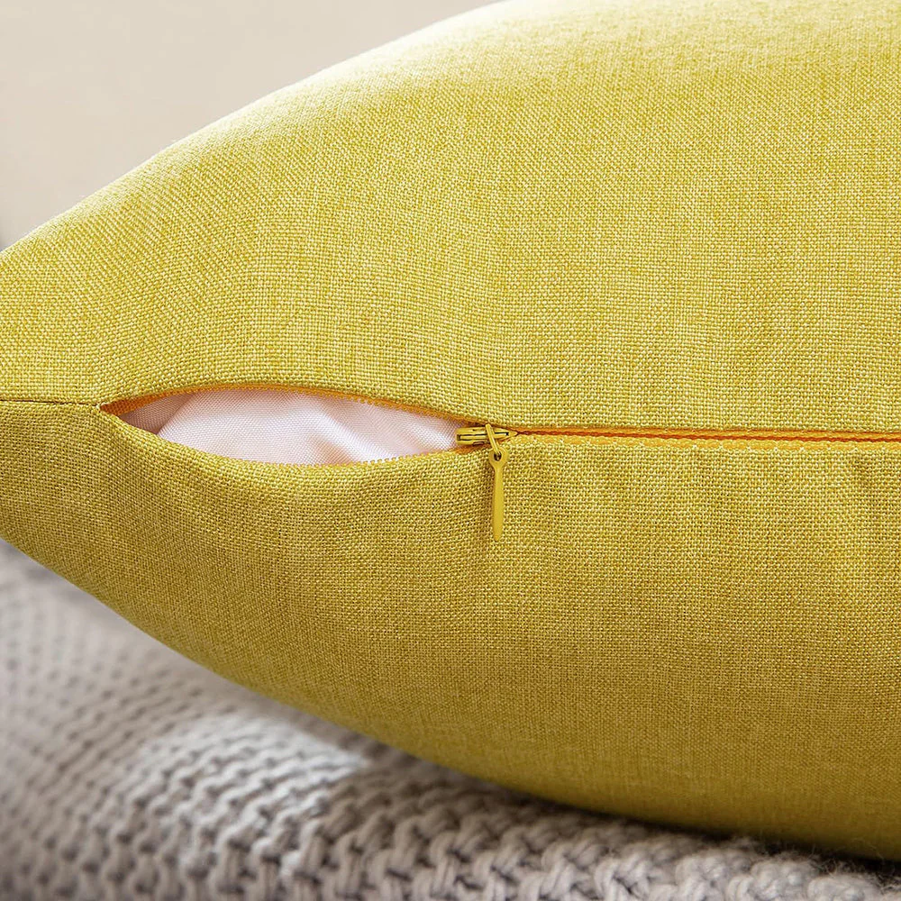 Pack of 1 Solid Color Outdoor Waterproof Throw Pillow Square 18"x18" or Rectangle 12"x20" - Image 101