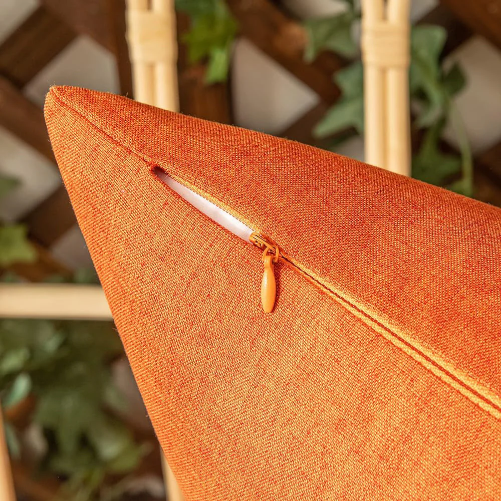 Pack of 1 Solid Color Outdoor Waterproof Throw Pillow Square 18"x18" or Rectangle 12"x20" - Image 103
