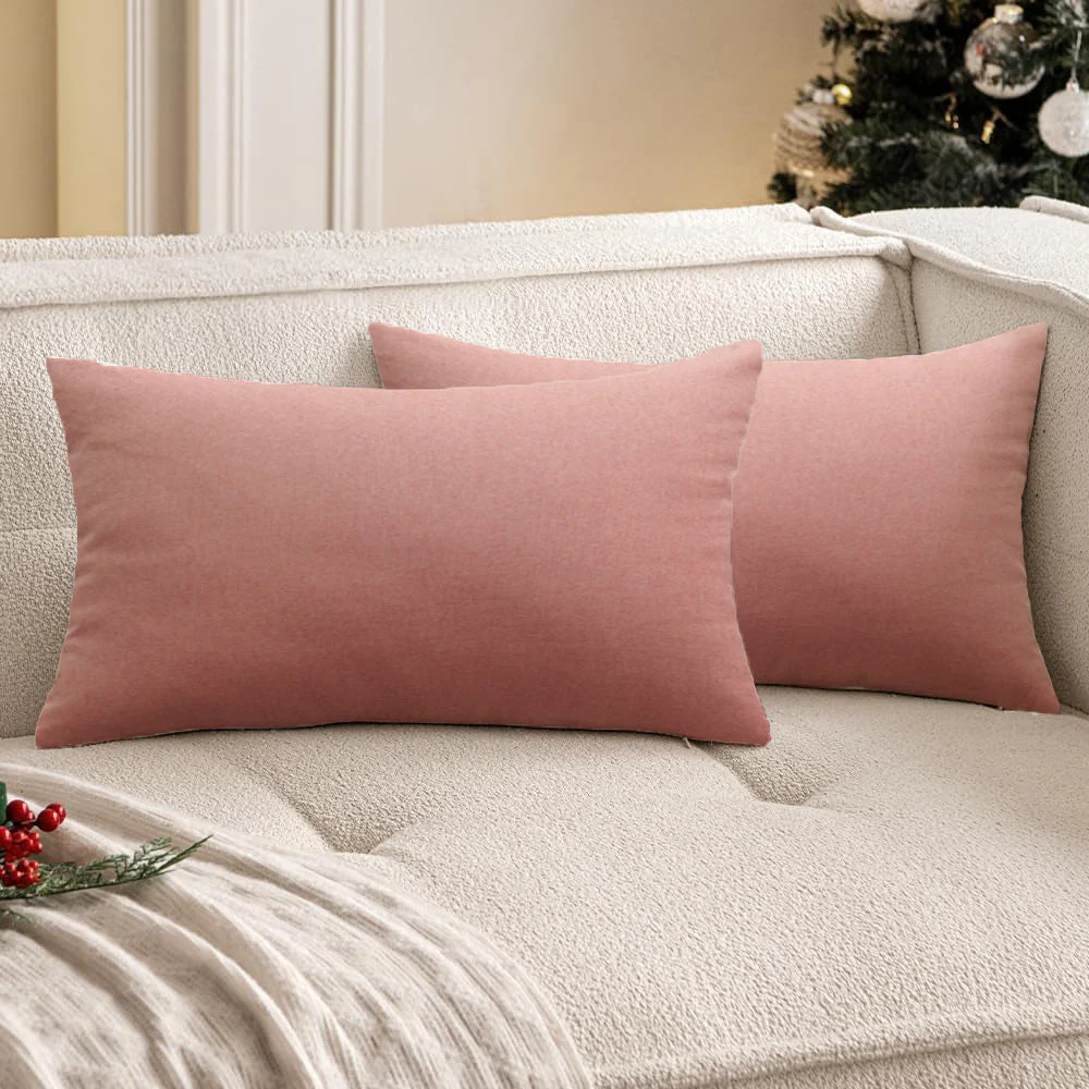 Pack of 1 Solid Color Outdoor Waterproof Throw Pillow Square 18"x18" or Rectangle 12"x20" - Image 104