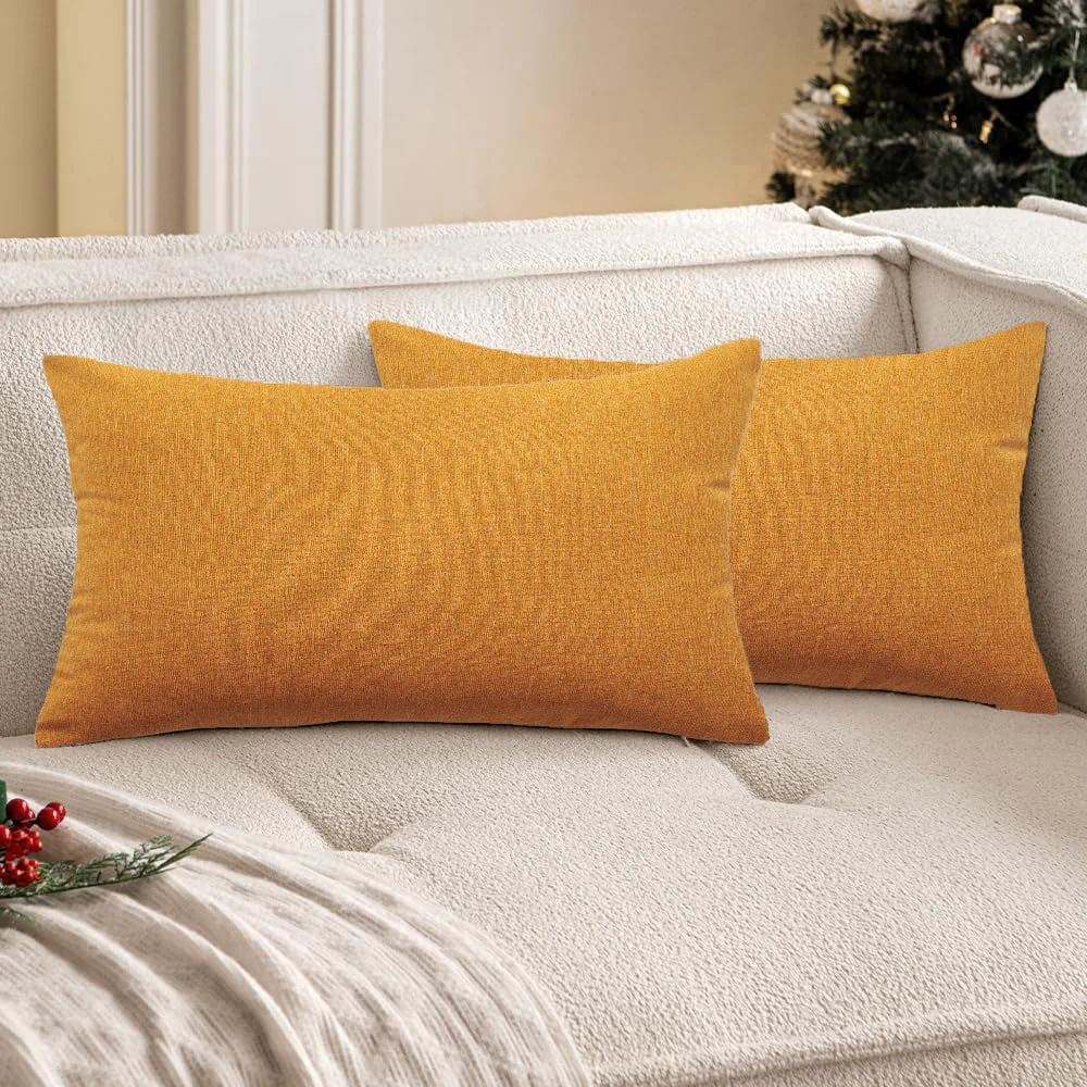 Pack of 1 Solid Color Outdoor Waterproof Throw Pillow Square 18"x18" or Rectangle 12"x20" - Image 128