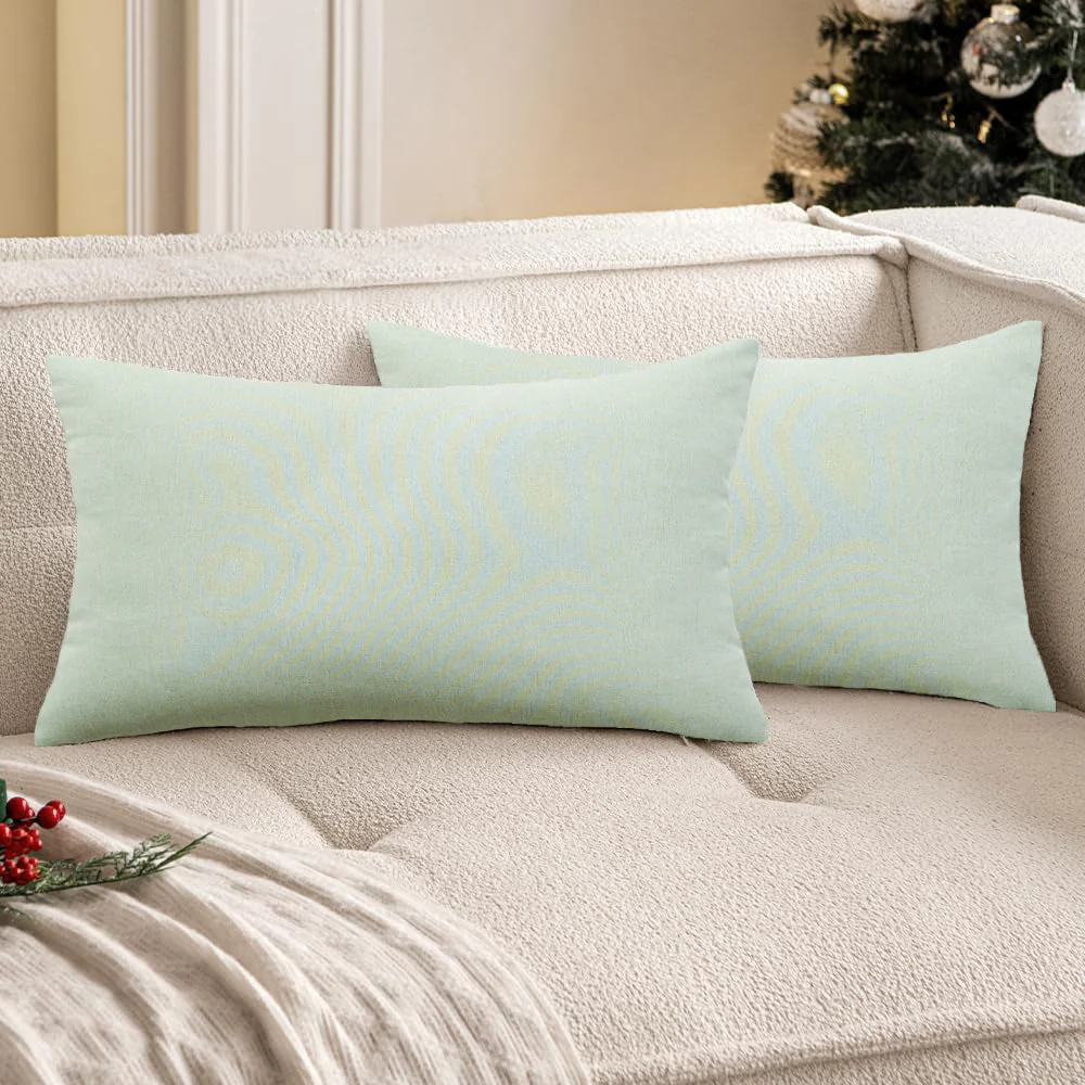 Pack of 1 Solid Color Outdoor Waterproof Throw Pillow Square 18"x18" or Rectangle 12"x20" - Image 130