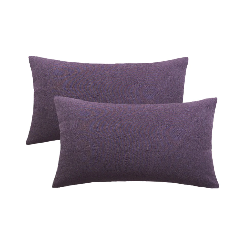 Pack of 1 Solid Color Outdoor Waterproof Throw Pillow Square 18"x18" or Rectangle 12"x20" - Image 135