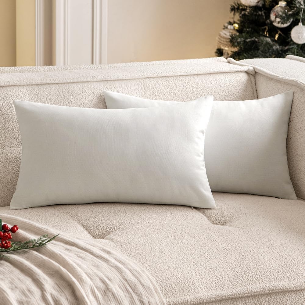 Pack of 1 Solid Color Outdoor Waterproof Throw Pillow Square 18"x18" or Rectangle 12"x20" - Image 136