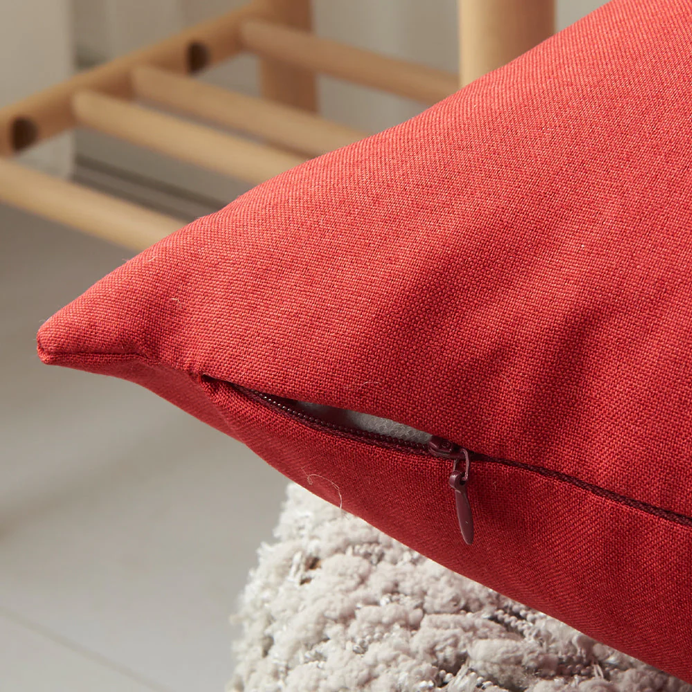 Pack of 1 Solid Color Outdoor Waterproof Throw Pillow Square 18"x18" or Rectangle 12"x20" - Image 21