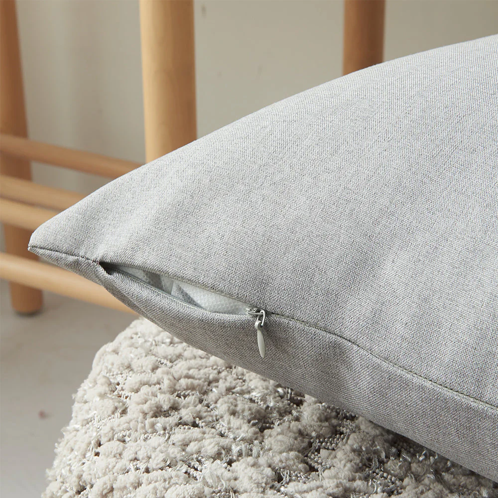 Pack of 1 Solid Color Outdoor Waterproof Throw Pillow Square 18"x18" or Rectangle 12"x20" - Image 26