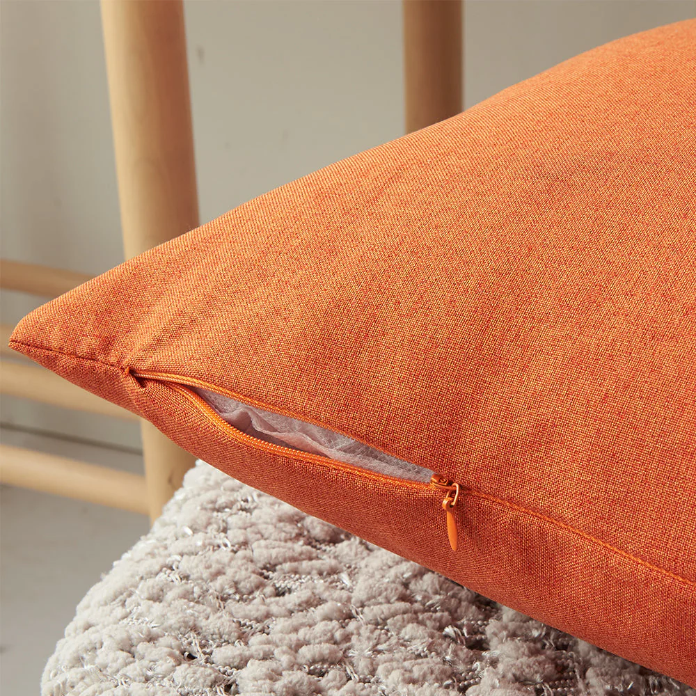 Pack of 1 Solid Color Outdoor Waterproof Throw Pillow Square 18"x18" or Rectangle 12"x20" - Image 30