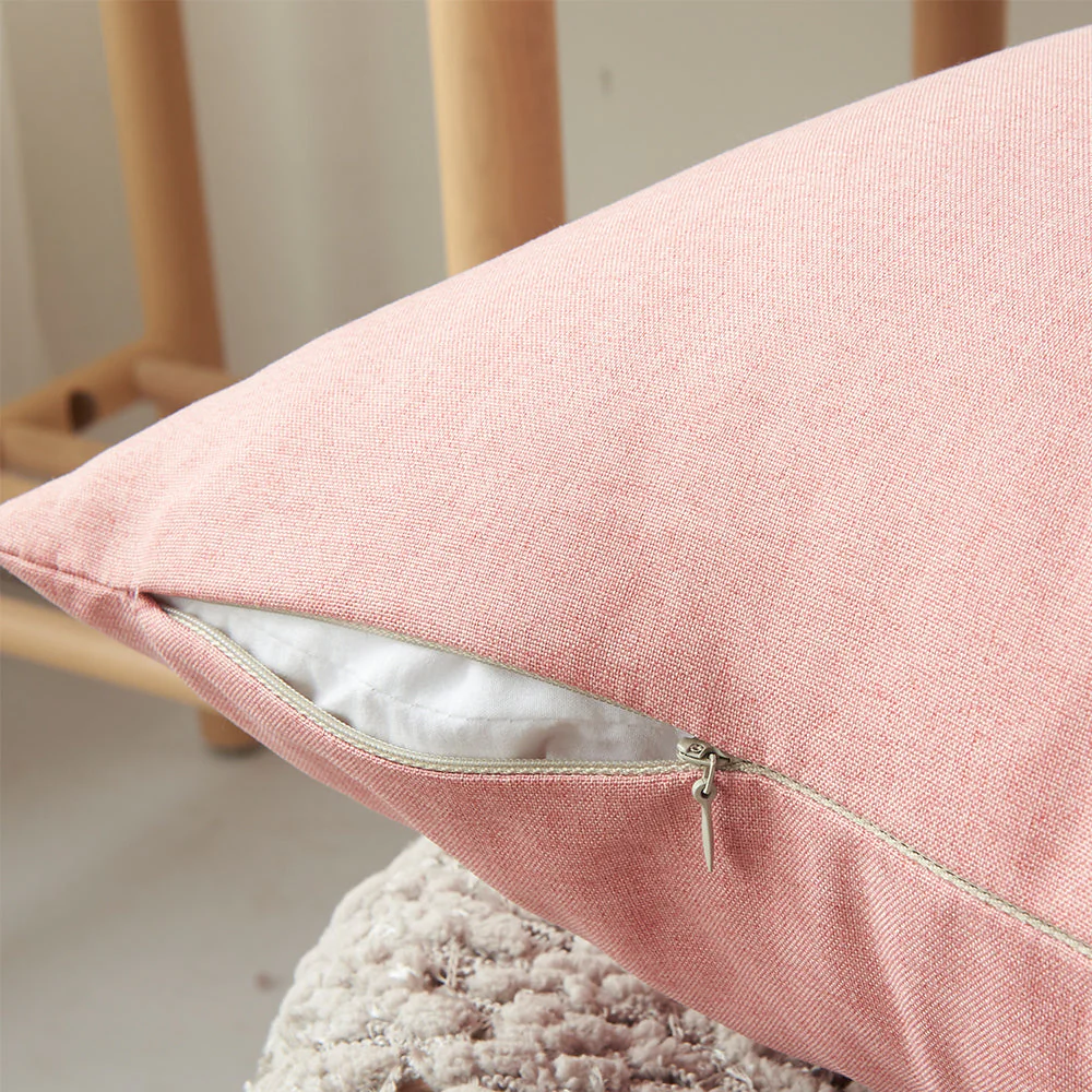 Pack of 1 Solid Color Outdoor Waterproof Throw Pillow Square 18"x18" or Rectangle 12"x20" - Image 33