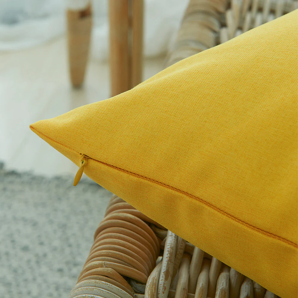 Pack of 1 Solid Color Outdoor Waterproof Throw Pillow Square 18"x18" or Rectangle 12"x20" - Image 70