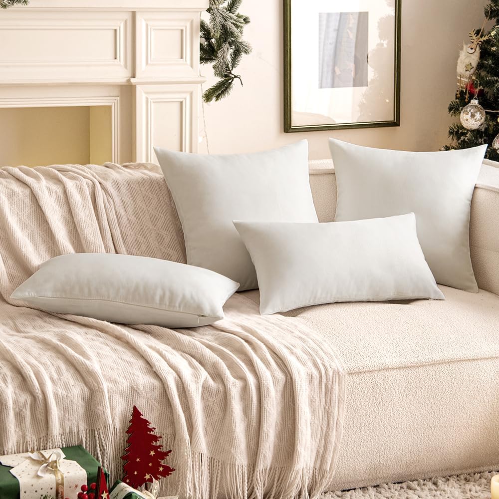 Pack of 1 Solid Color Outdoor Waterproof Throw Pillow Square 18"x18" or Rectangle 12"x20" - Image 82