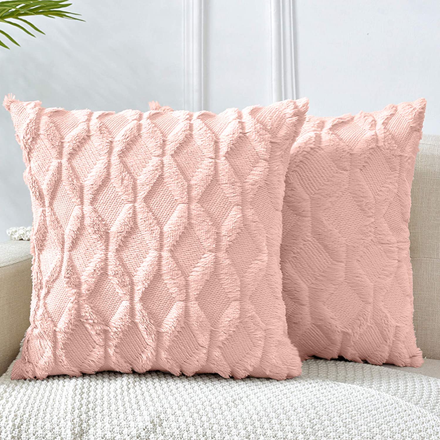 Pack of 1 Throw Pillow Wide Variety of Colors size 18"x18", 12"x20" with insert - Image 10