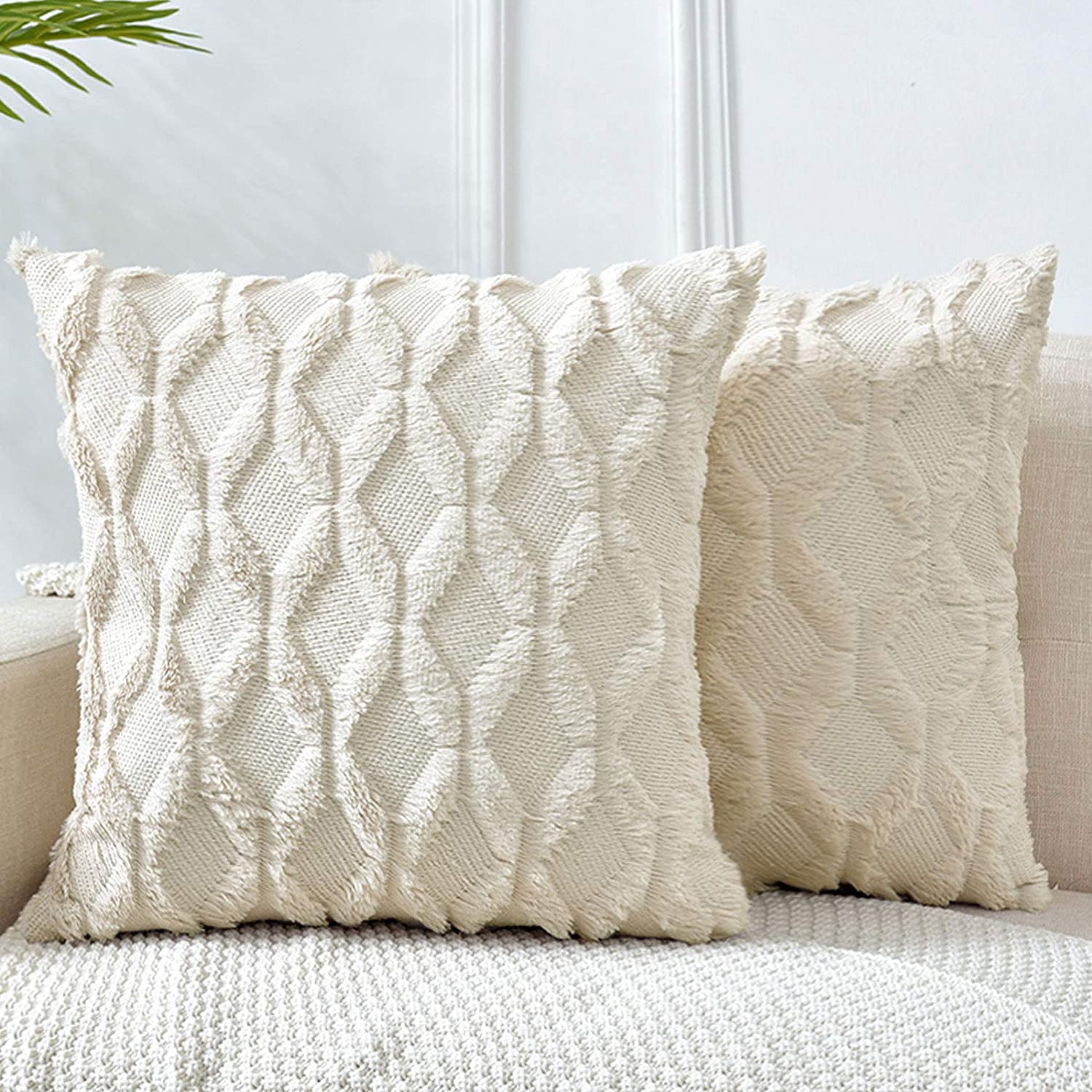 Pack of 1 Throw Pillow Wide Variety of Colors size 18"x18", 12"x20" with insert - Image 26