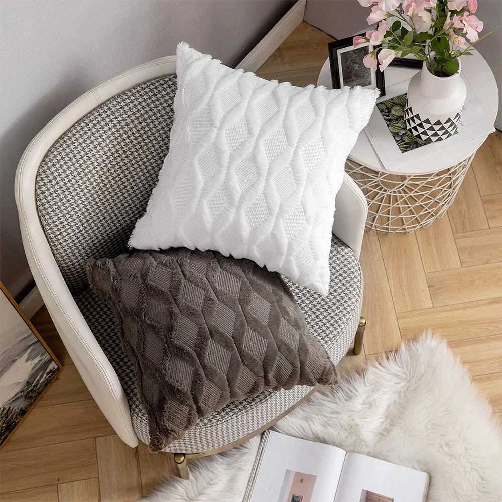 Pack of 1 Throw Pillow Wide Variety of Colors size 18"x18", 12"x20" with insert - Image 6