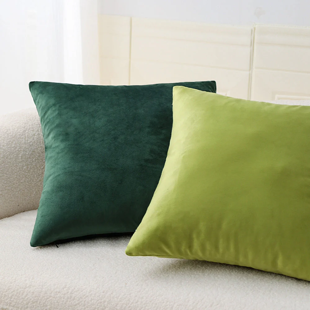 Pack of 1 Velvet Solid Colors Throw Pillow 4 sizes many colors to choose with insert, Teal blue, velvet, 18X18WITH INSERTS – Fancy & Stacy - Image 25