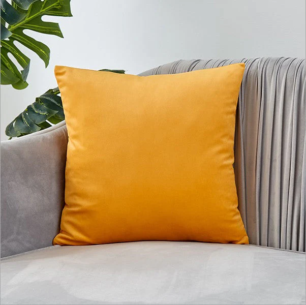 Pack of 1 Velvet Solid Colors Throw Pillow 4 sizes many colors to choose with insert, Teal blue, velvet, 18X18WITH INSERTS – Fancy & Stacy - Image 9