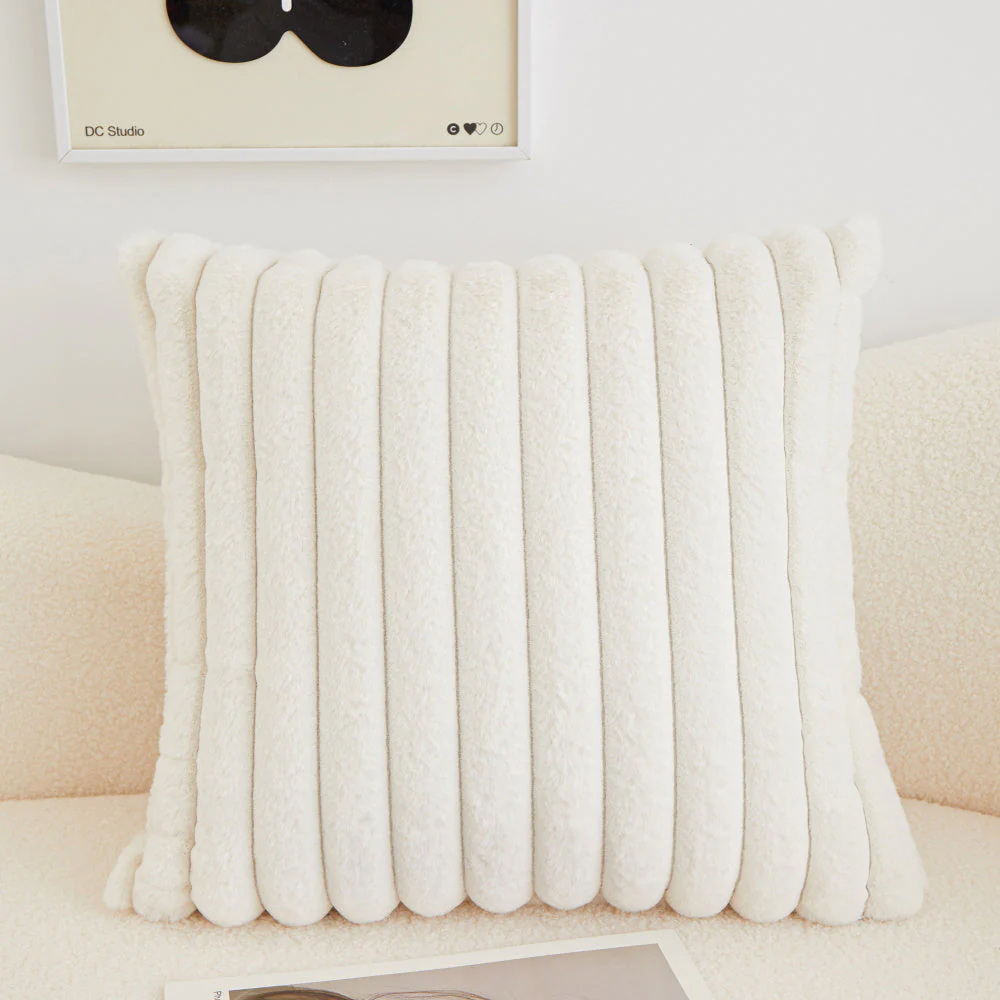Pack of 2 Polyester Blend Square Throw Pillows & 450g Insert reversible sides, removable cover size 18x18 inch - Image 21