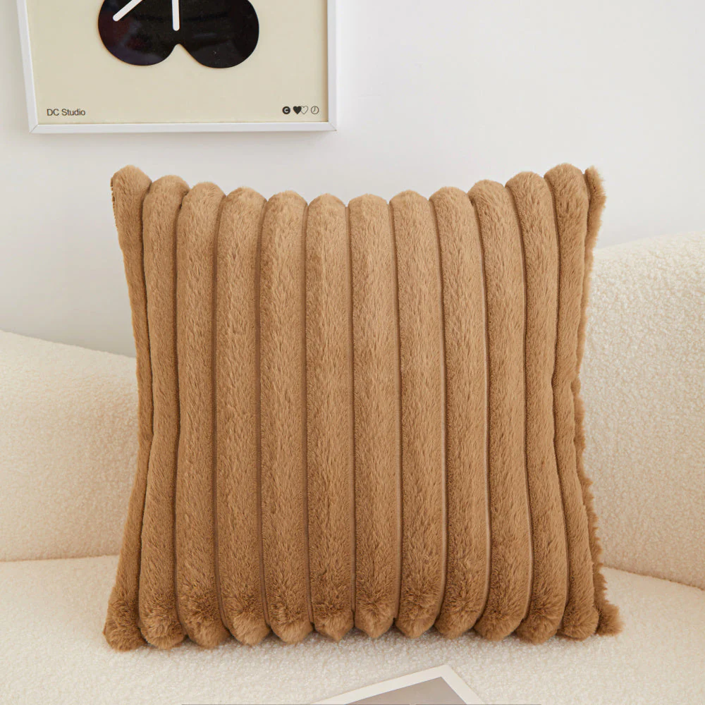 Pack of 2 Polyester Blend Square Throw Pillows & 450g Insert reversible sides, removable cover size 18x18 inch - Image 23
