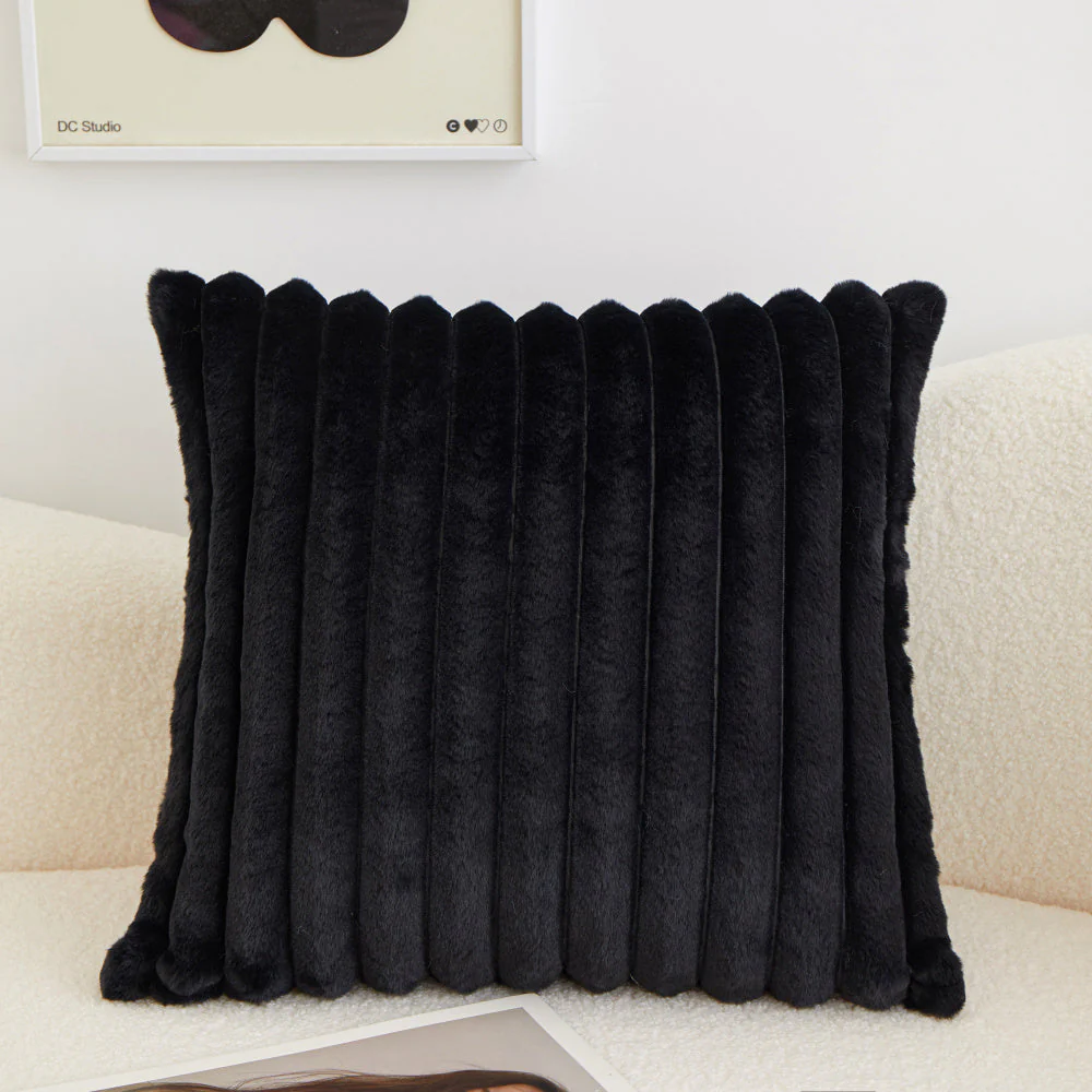 Pack of 2 Polyester Blend Square Throw Pillows & 450g Insert reversible sides, removable cover size 18x18 inch - Image 25