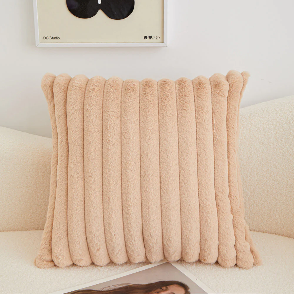 Pack of 2 Polyester Blend Square Throw Pillows & 450g Insert reversible sides, removable cover size 18x18 inch - Image 30