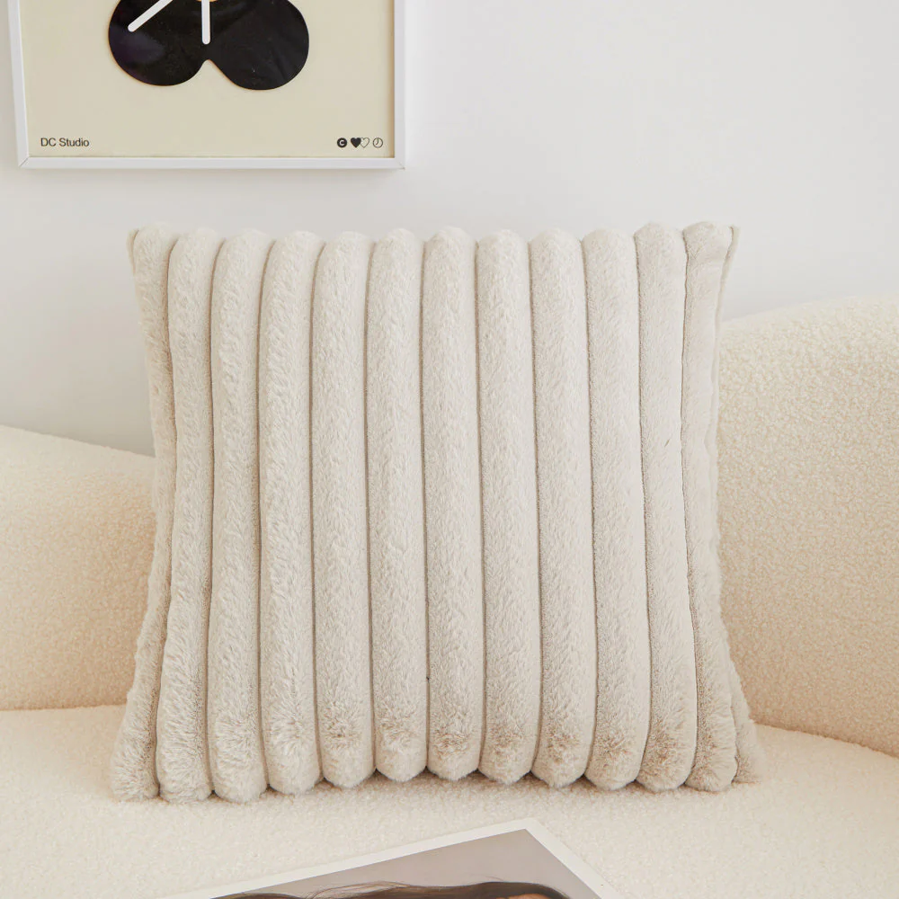 Pack of 2 Polyester Blend Square Throw Pillows & 450g Insert reversible sides, removable cover size 18x18 inch - Image 35