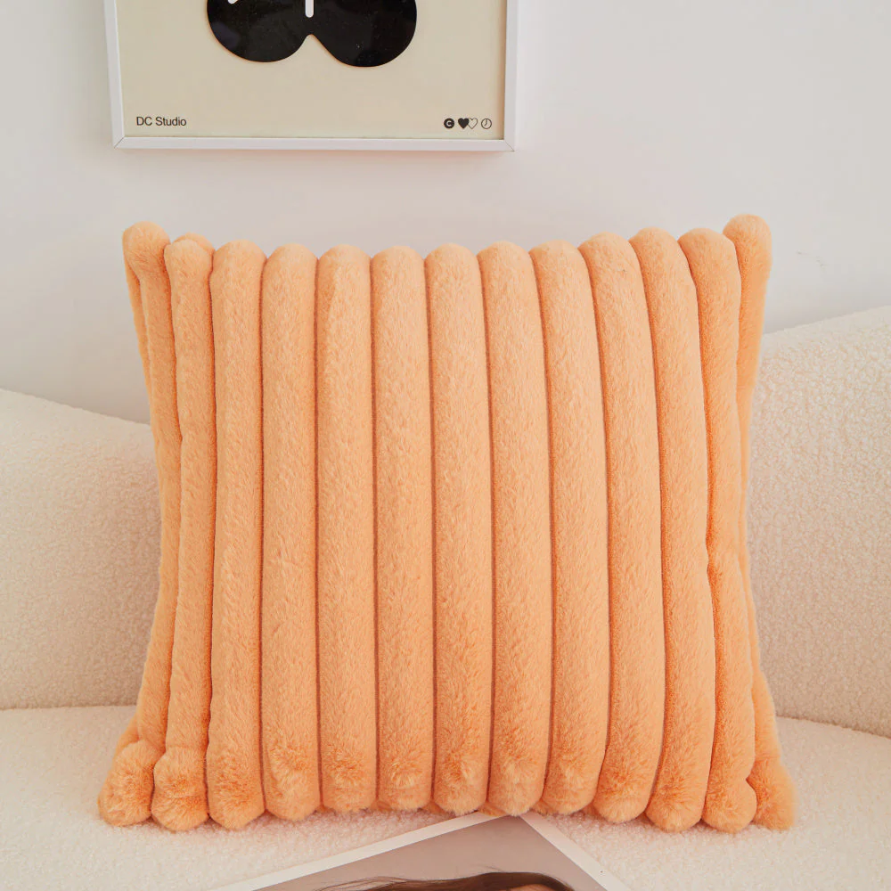 Pack of 2 Polyester Blend Square Throw Pillows & 450g Insert reversible sides, removable cover size 18x18 inch - Image 36