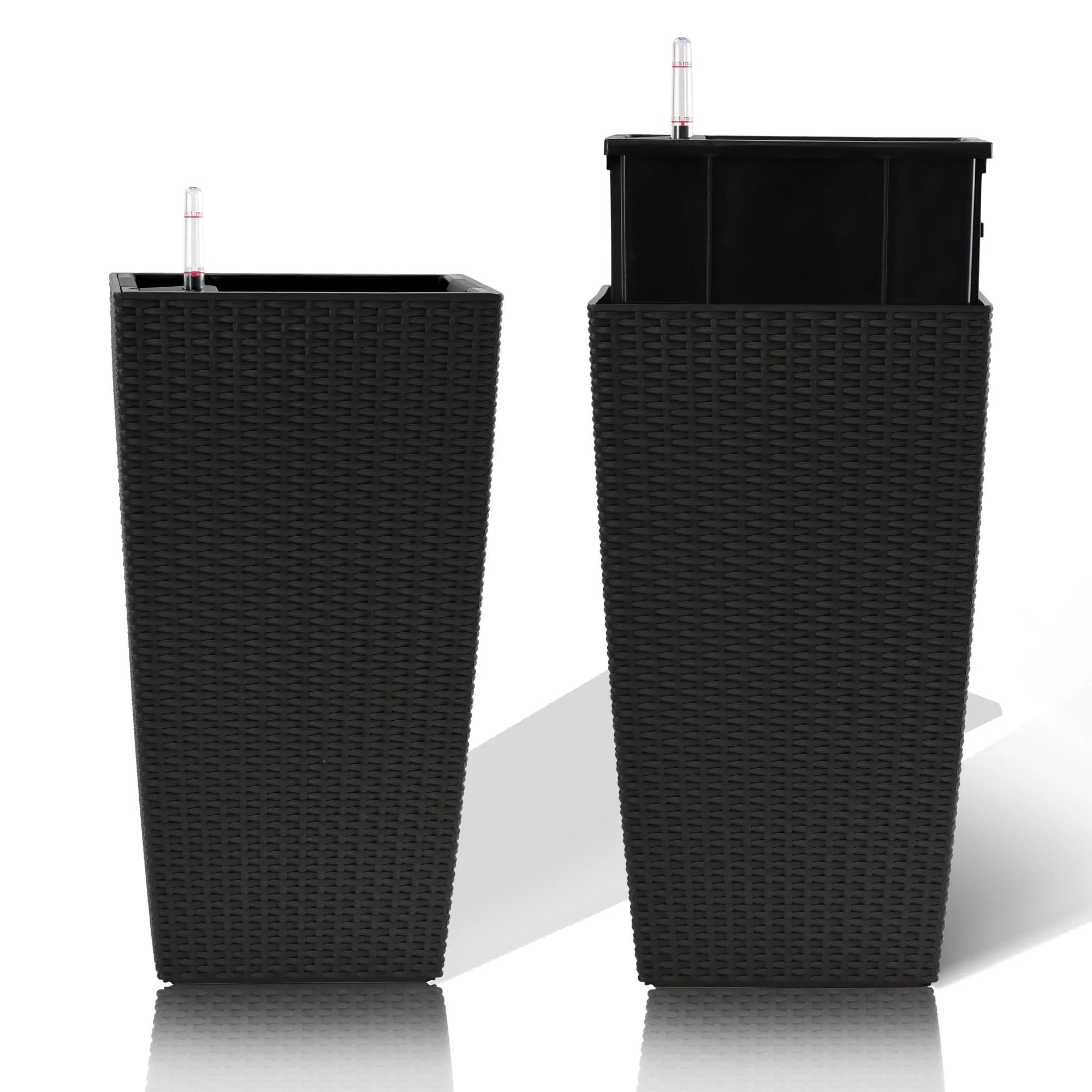Pack of 2 Square Planters with Automatic Watering System - Image 15