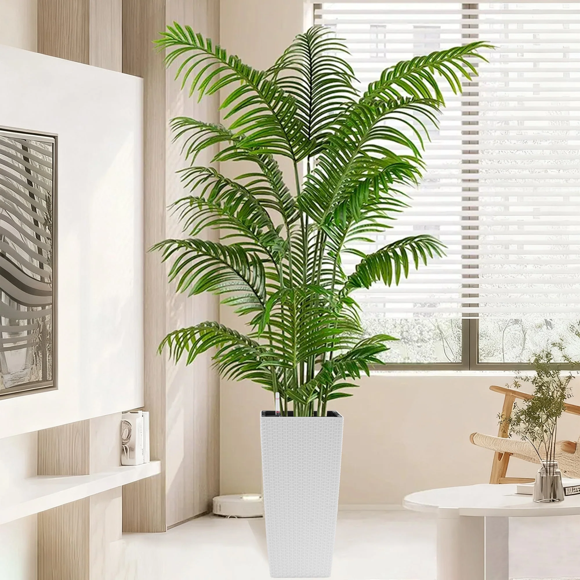 Pack of 2 Square Planters with Automatic Watering System - 22 Inch - Image 10