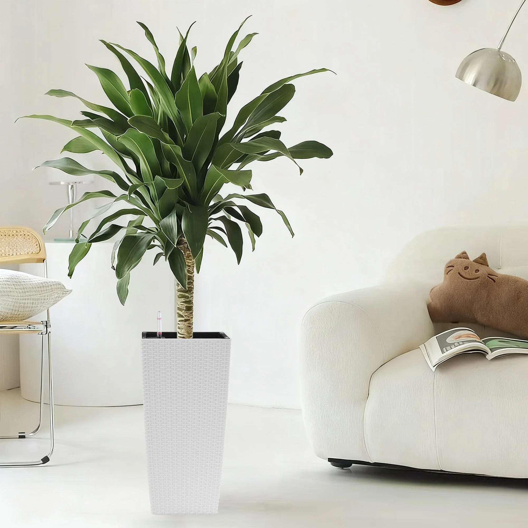 Pack of 2 Square Planters with Automatic Watering System - 22 Inch - Image 8