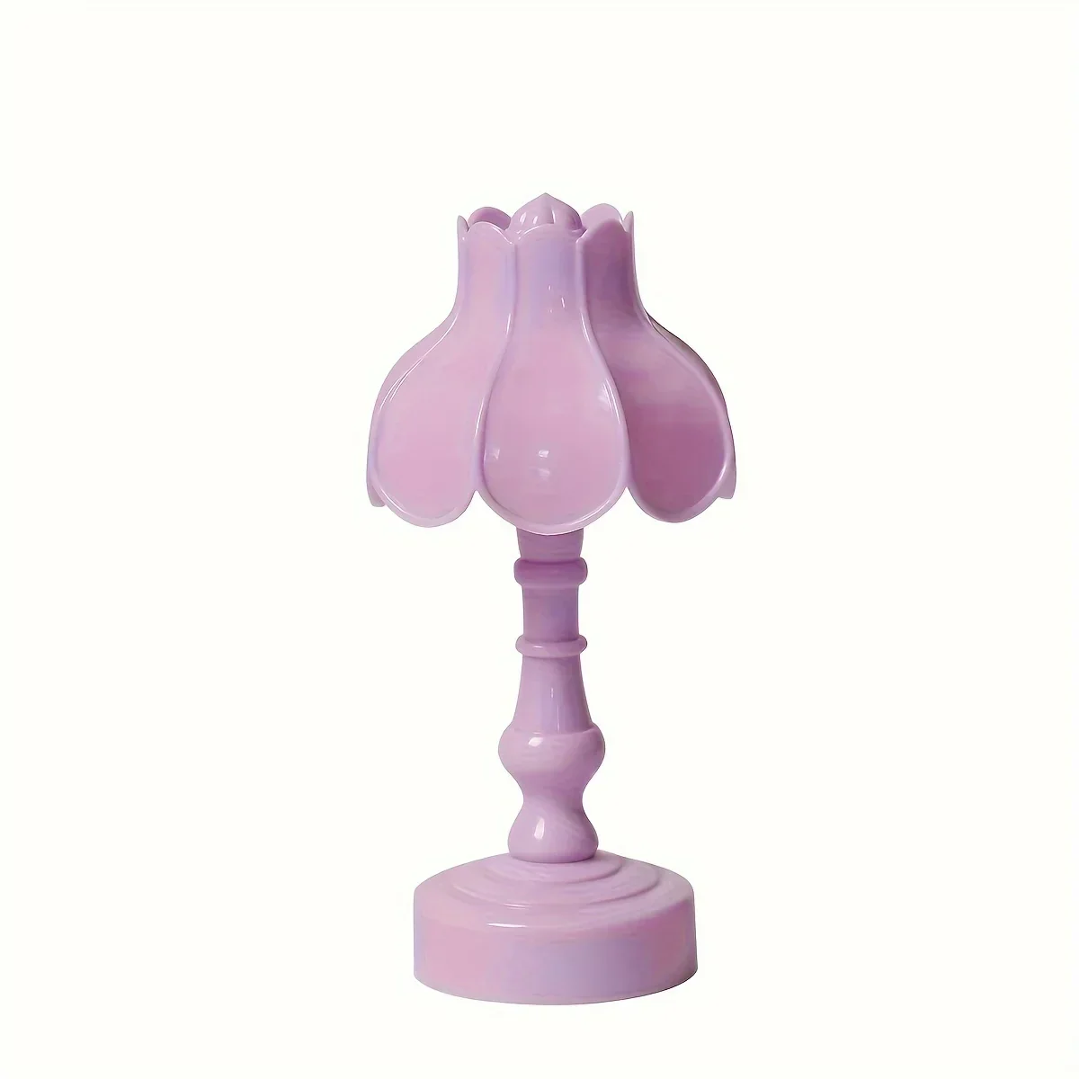 Pagoda Flower LED Table Lamp Battery Desk Night Light Modern Bedroom Decor - Image 12