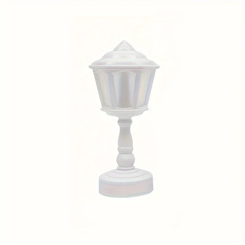 Pagoda Flower LED Table Lamp Battery Desk Night Light Modern Bedroom Decor - Image 8