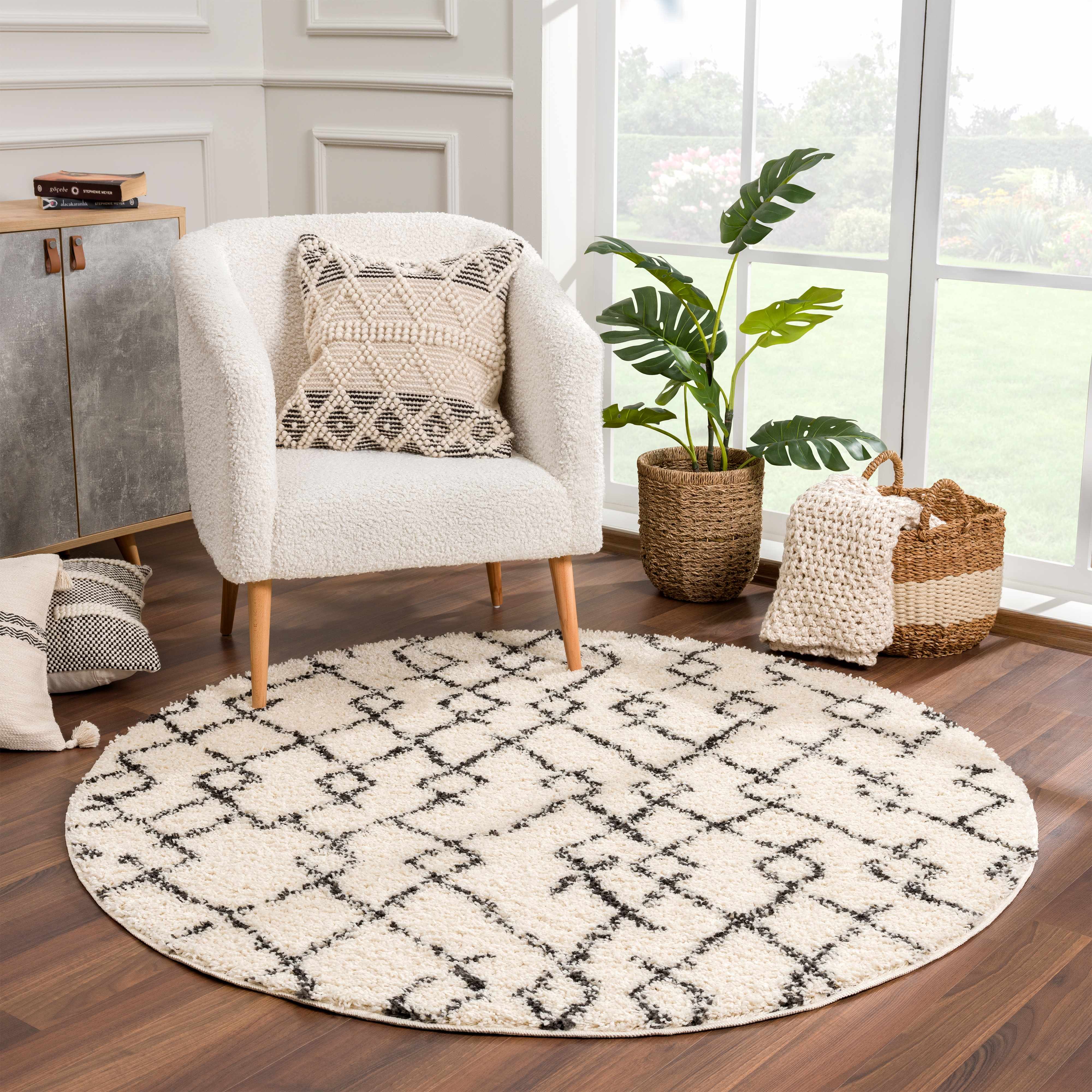 Pahala Moroccan Shag Area Rug - Clearance - Image 11